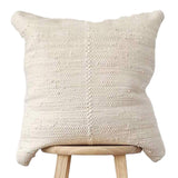 Handwoven Chindi Rag Rug Pillow
