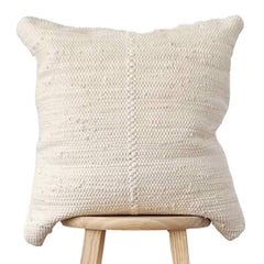 Handwoven Chindi Rag Rug Pillow
