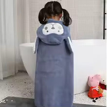 Coral Fleece Hooded Baby Towel