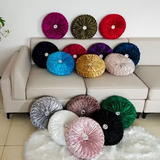 Velvet Flower Throw Pillow