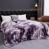 Tie Dye Warm Flannel Fleece Blanket
