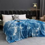 Tie Dye Warm Flannel Fleece Blanket
