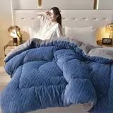 Cozy Fleece Winter Blanket – Fluffy Coral Flannel Throw
