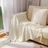 Knitted Throw Blanket
