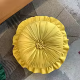 Velvet Flower Throw Pillow
