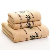 Bamboo Green Bath & Beach Towel Set