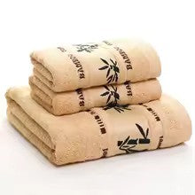 Bamboo Green Bath & Beach Towel Set