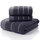 Bamboo Green Bath & Beach Towel Set