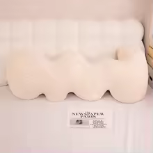 Cloud Wave Throw Pillow