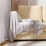 Knitted Throw Blanket