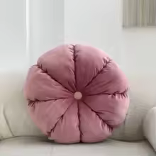 Scandinavian Velvet Pumpkin Cushion