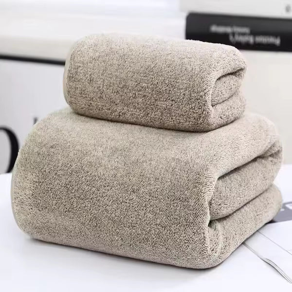 Bamboo Striped Quick-Dry Towel Set
