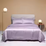 Liv-Esthete Silk Gray Bedding Set