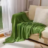 Knitted Throw Blanket