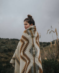 Shuar Blanket in Dusty