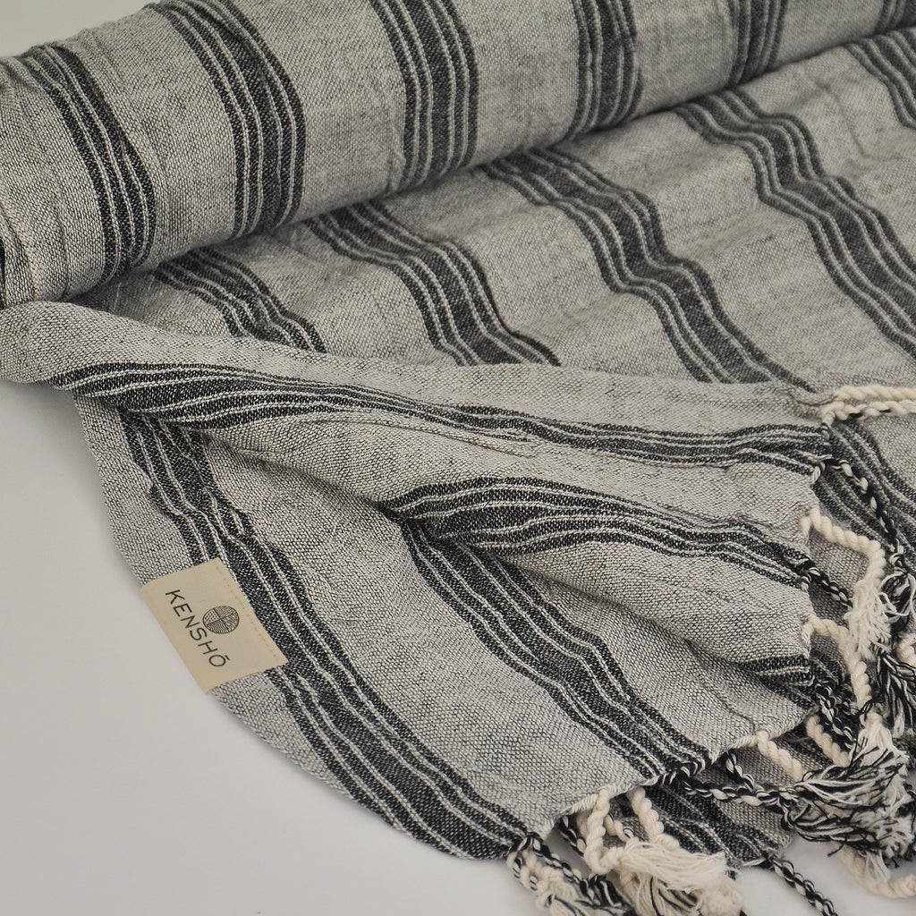 Cotton / Linen Striped Turkish Towel