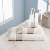 Chakra Bret Collection Bamboo Towel, Set of 2