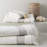 Chakra Bret Collection Bamboo Towel, Set of 2